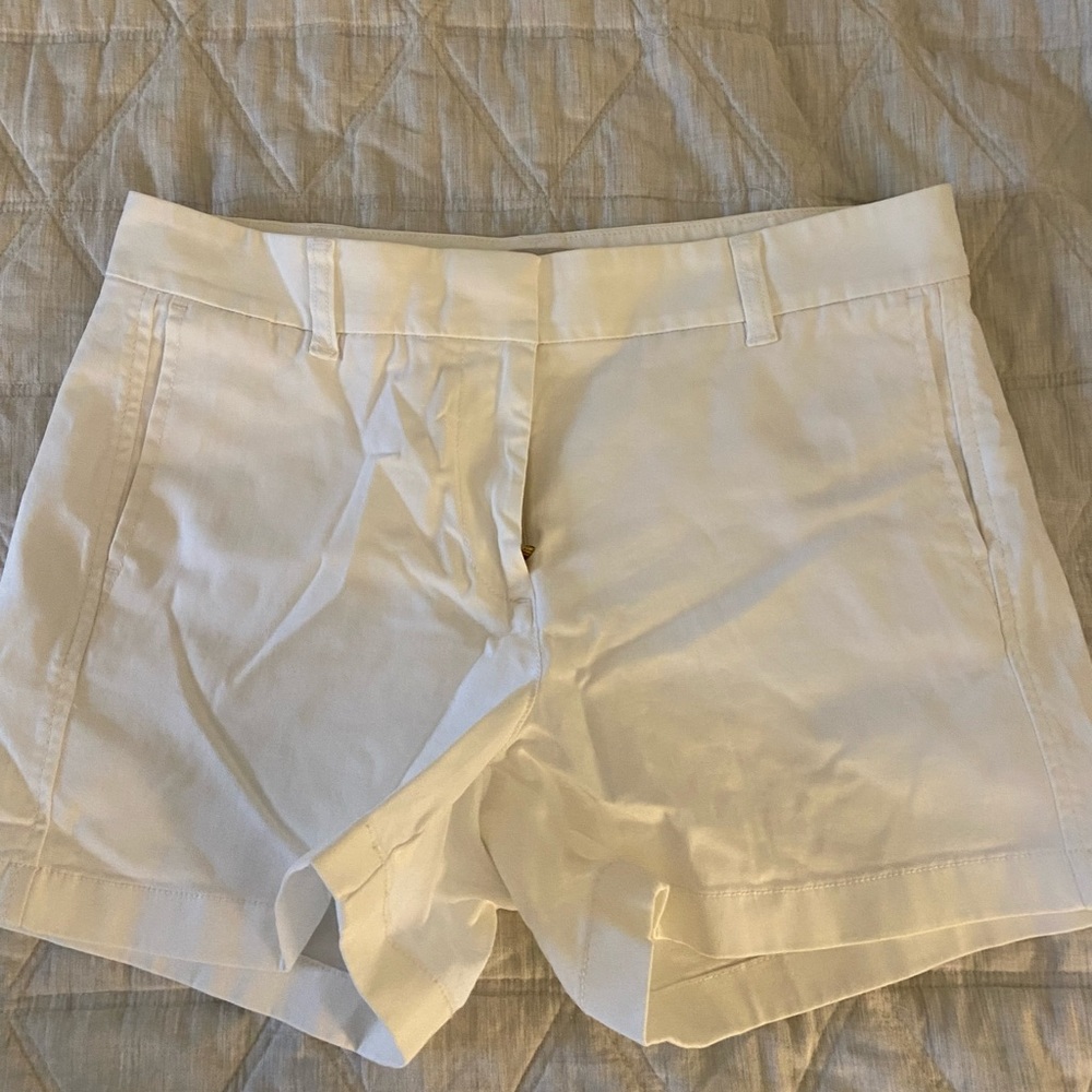 NWT Jcrew white chino shorts